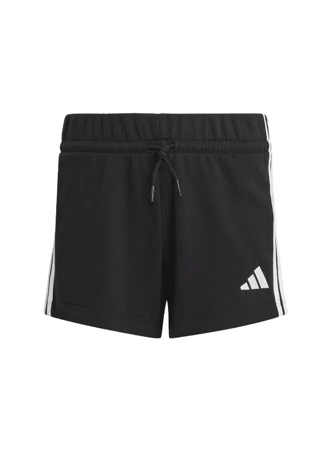 Шорты из футера Essentials Adidas, черный — фото 2