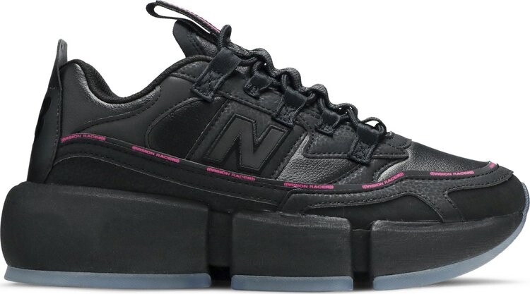 

Кроссовки New Balance Jaden Smith x Vision Racer 'Black Pink', черный, Черный;серый, Кроссовки New Balance Jaden Smith x Vision Racer 'Black Pink', черный