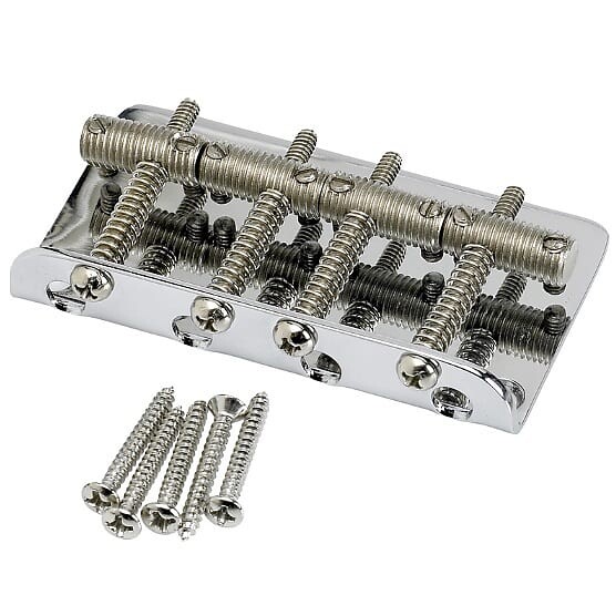 

Оригинальный 4-струнный басовый бридж Fender Vintage 990804100