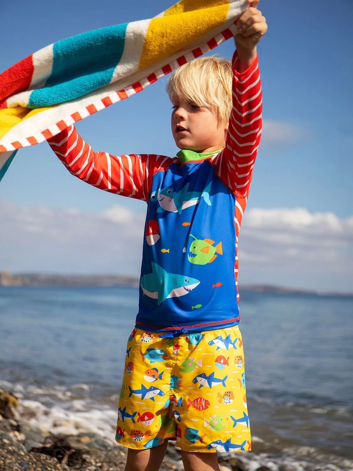 Шорты для плавания Boscastle Frugi, желтый