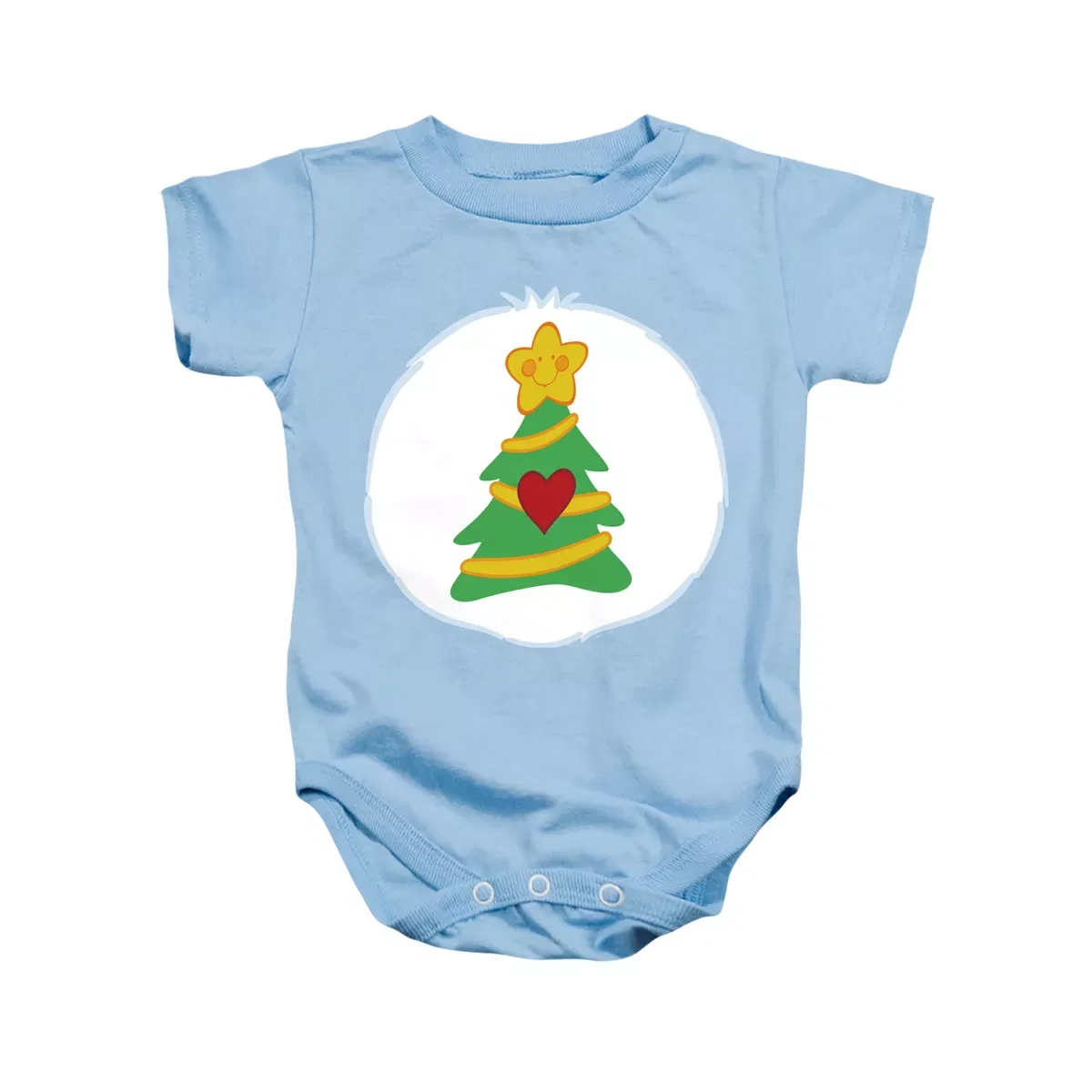 Детский боди-комбинезон с коротким рукавом Care Bears, Light Blue