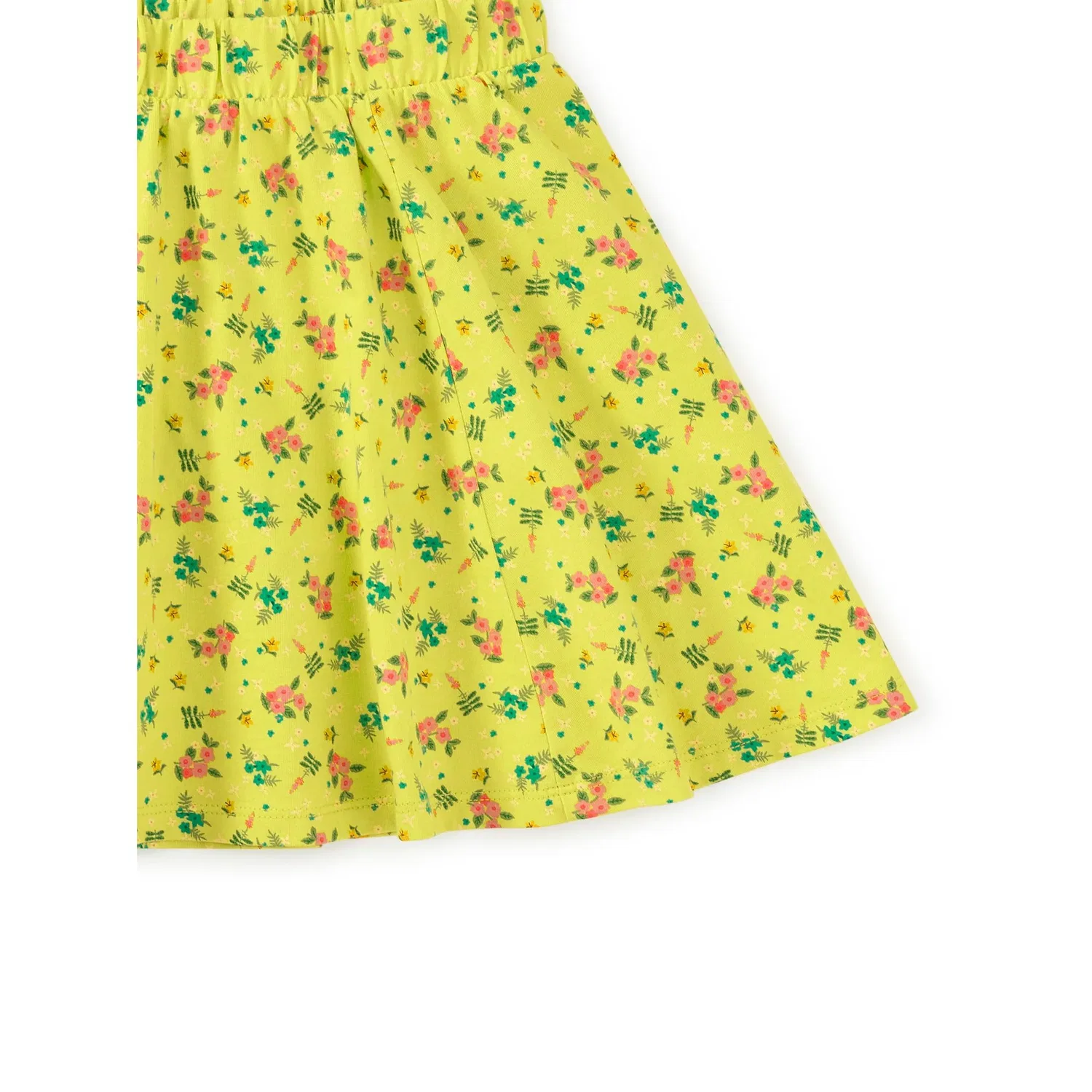 Детская юбка-шорты с принтом Twirl Skort Tea Collection, Tropical Floral Ditsy — фото 2