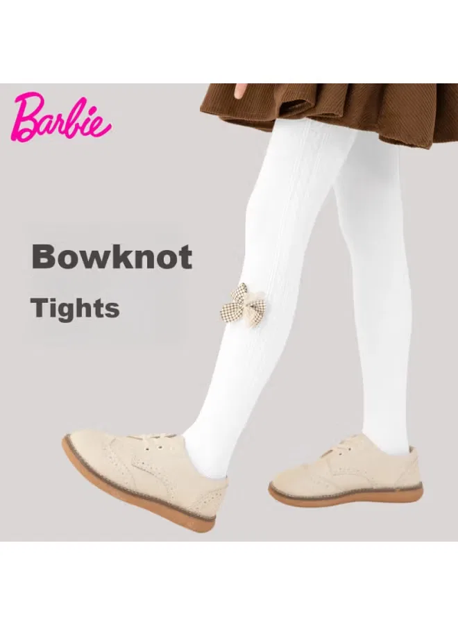 Колготки с принтом Barbie, белый