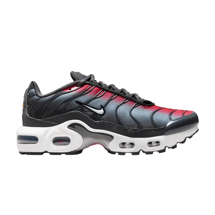 Кроссовки Air Max Plus GS 'Bright Crimson Anthracite', красный