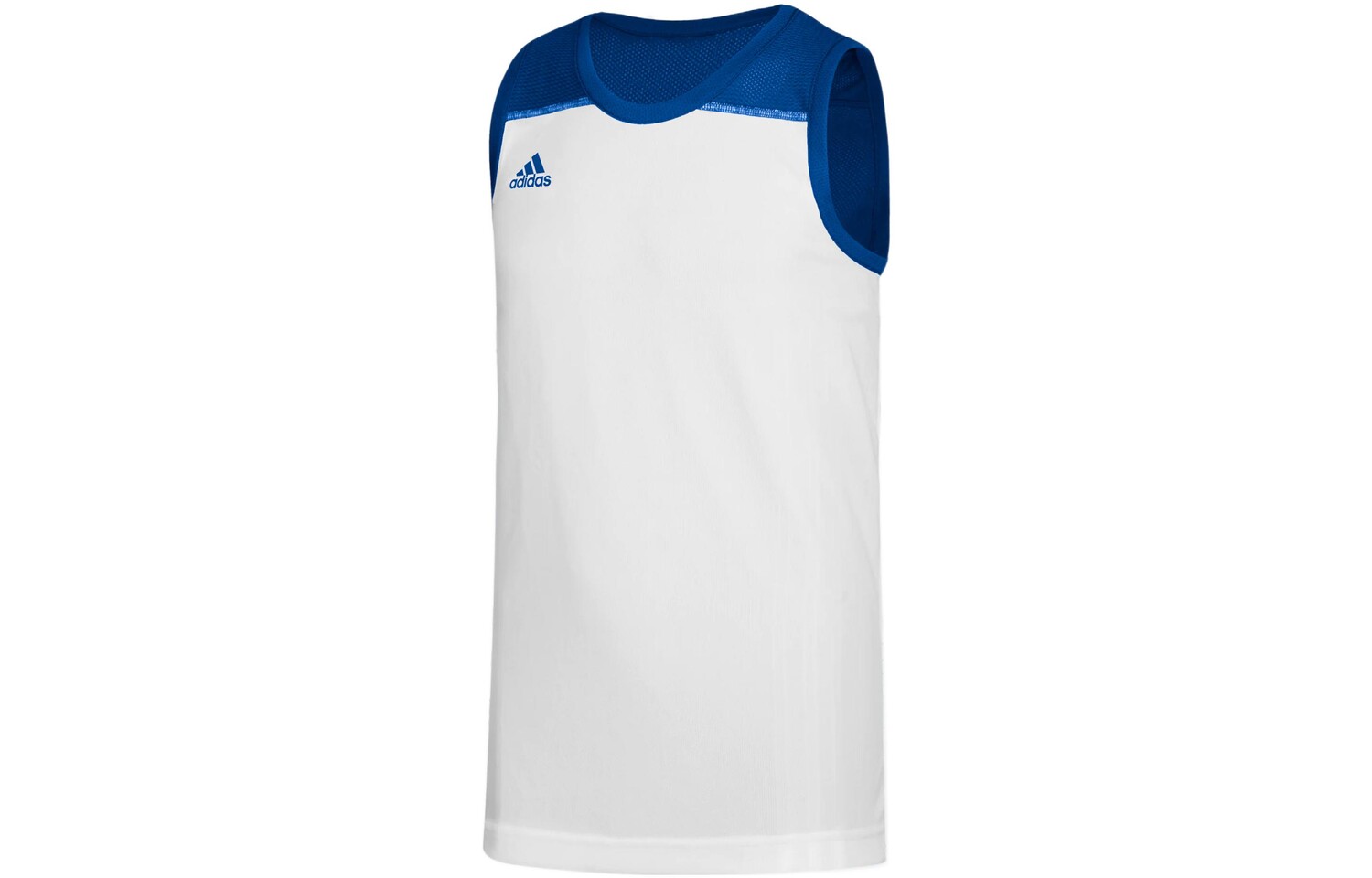Майка длинная Adidas, синий — фото 3