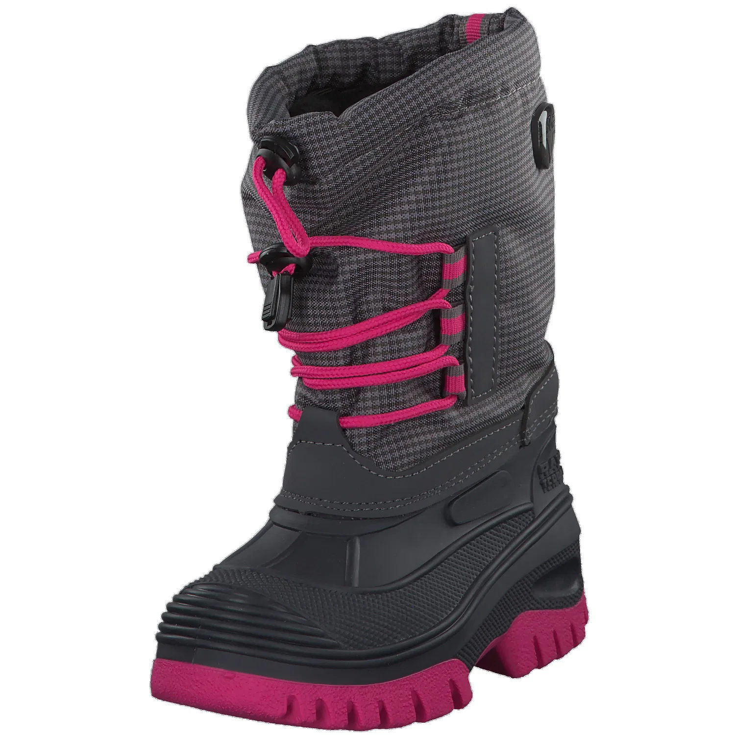 Детские зимние ботинки для снега Ahto WP Snow Boots Cmp, Темно-серый Королевский Фиолетовый Серый — фото 4