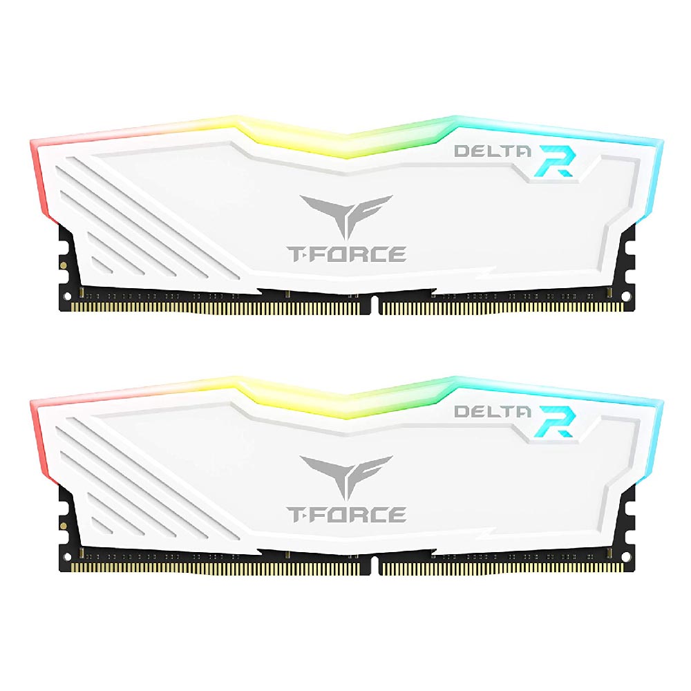 Оперативная память Team Group T-Force Delta RGB 16 Гб (2х8), DDR4-3200 МГц, TF4D416G3200HC16CDC01 - фото