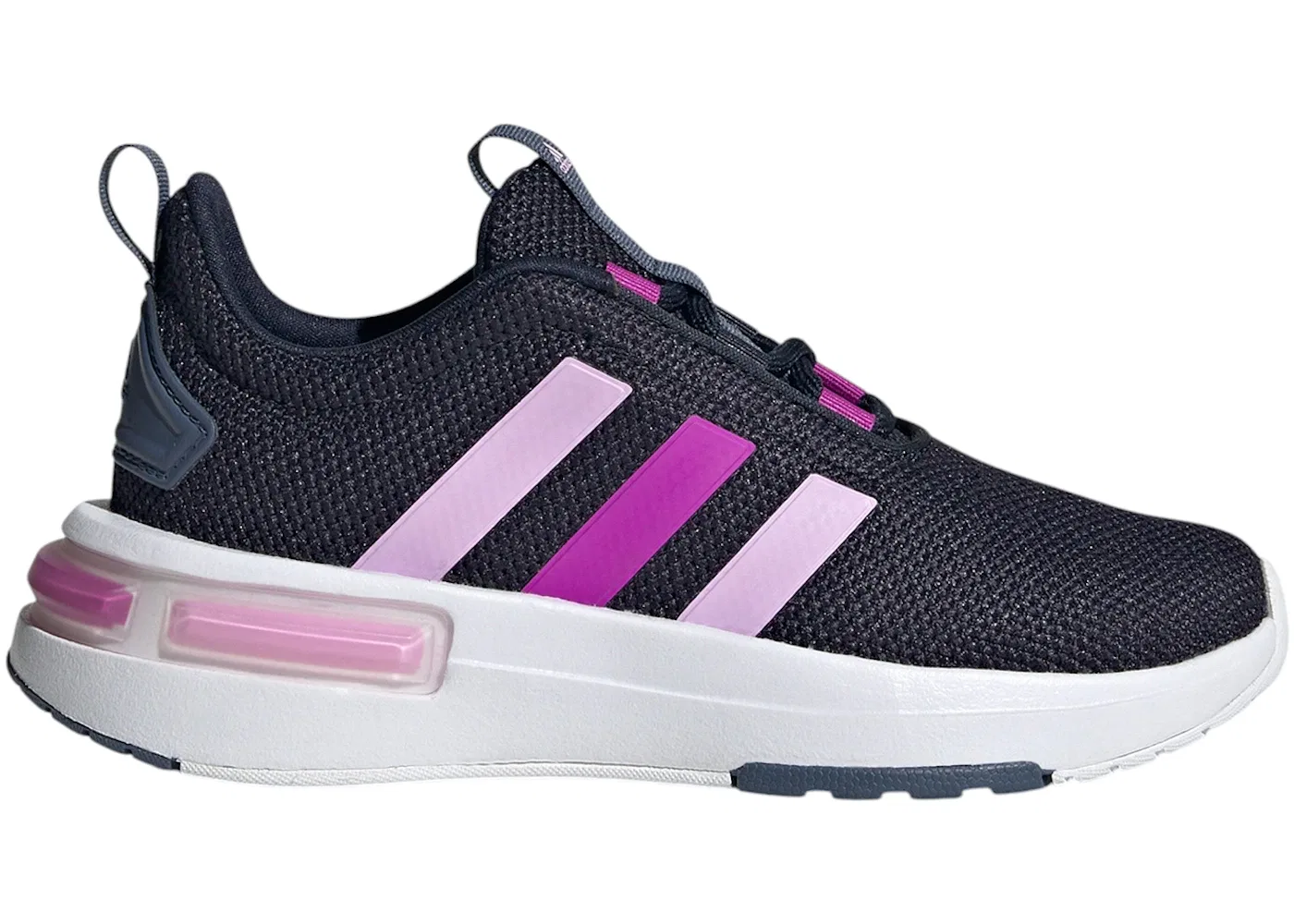 Детские кроссовки Lifestyle с амортизацией Adidas Racer TR23, Legend Ink/Bliss Lilac/Flash Pink