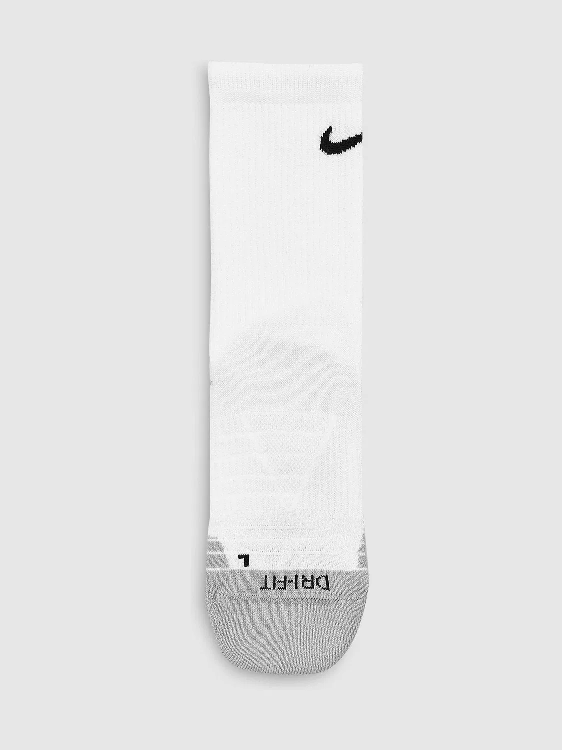 Носки высокие Nike Everyday Max с амортизацией, бело-серые — фото 4