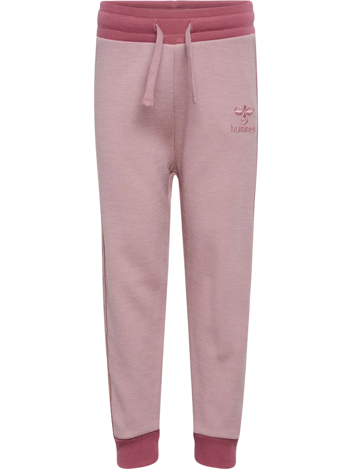 Детские спортивные штаны с принтом Hmlwulba Hummel, Violett Hellrosa Blutenblattbeige