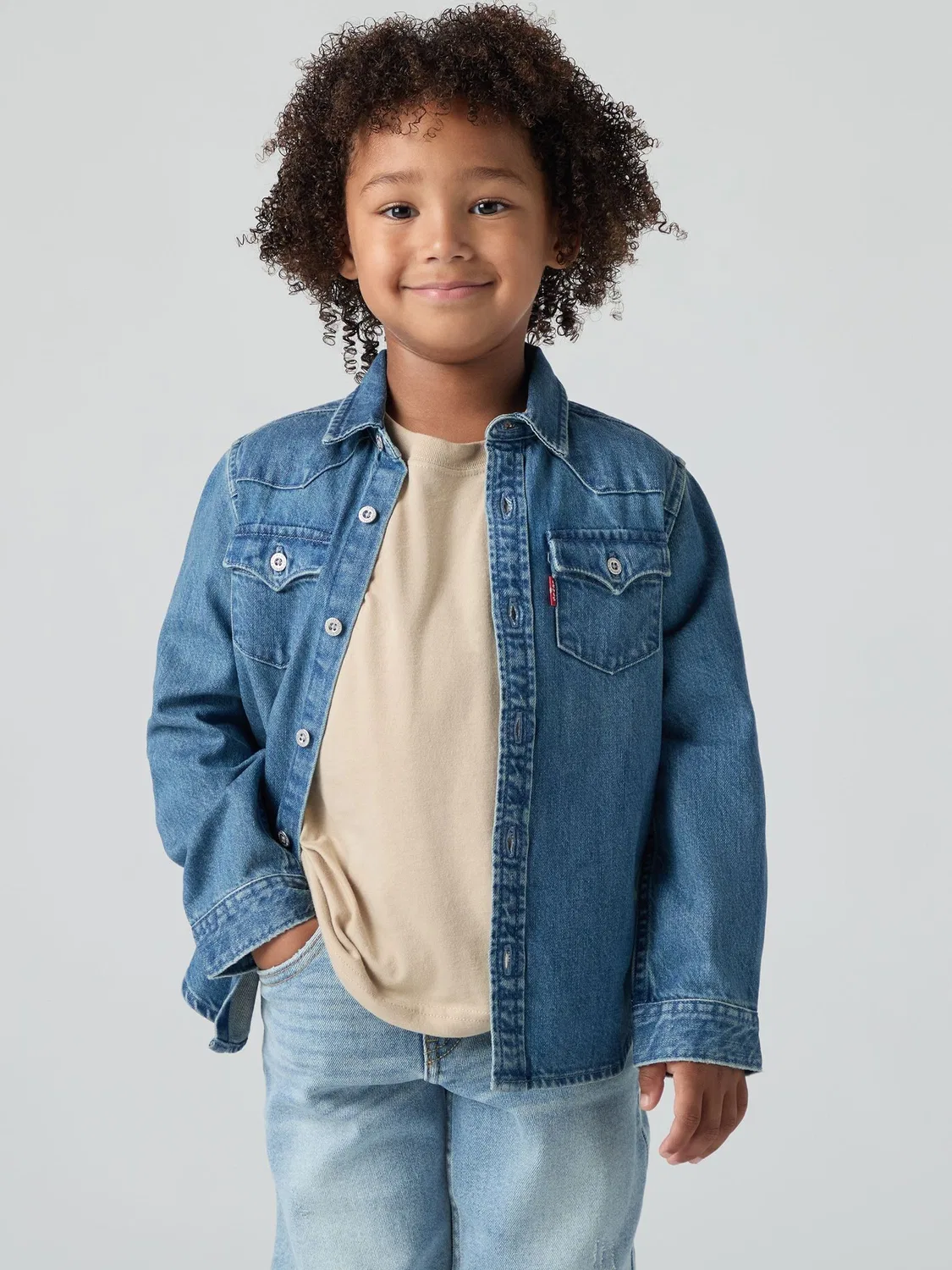 Рубашка Western Levi's, синий