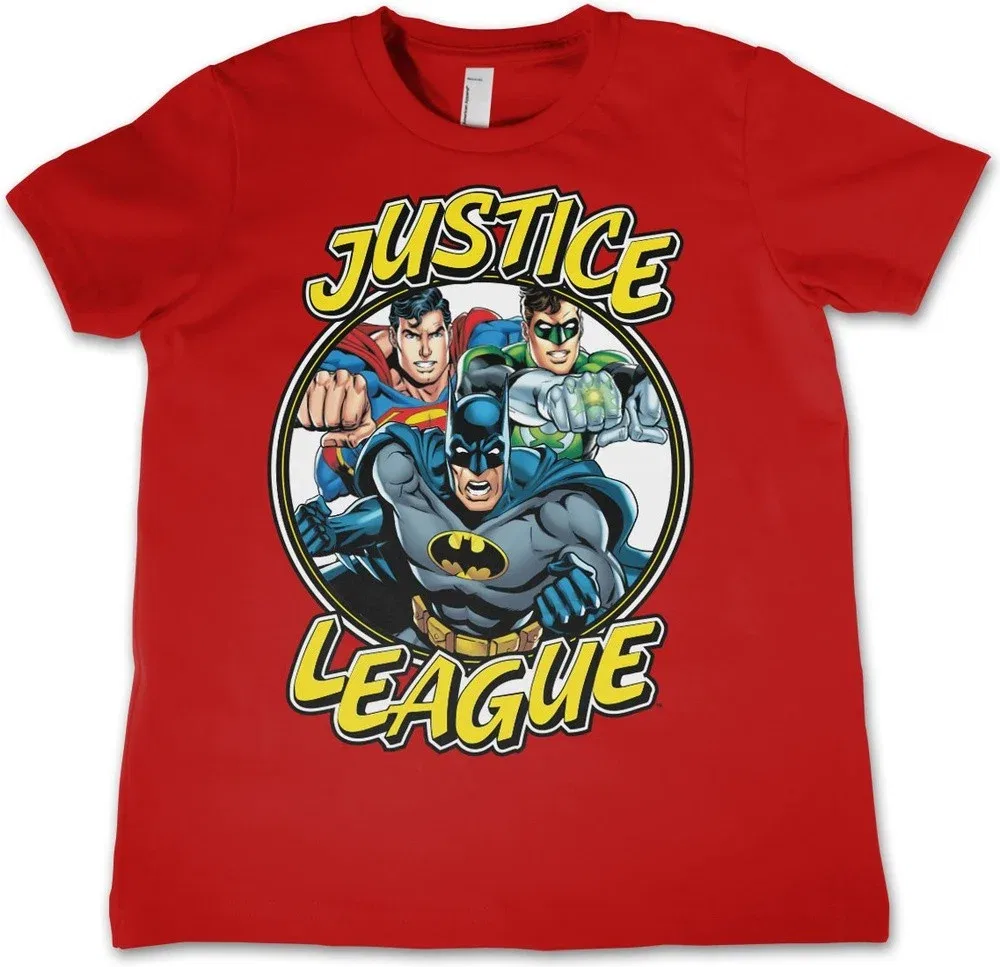 Футболка Justice League, красный