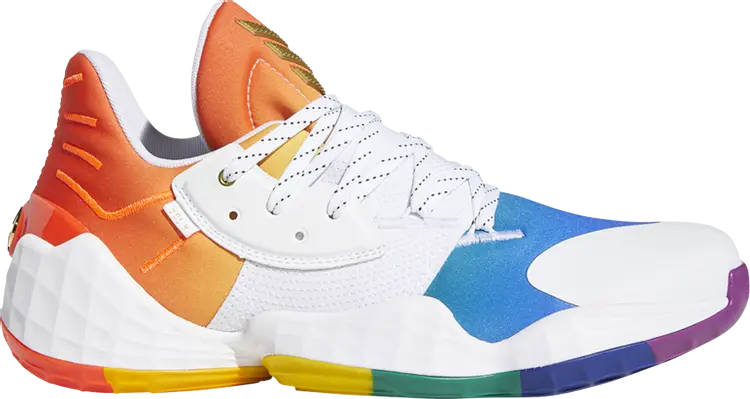 

Кроссовки Adidas Harden Vol. 4 'Pride', многоцветный, Оранжевый, Кроссовки Adidas Harden Vol. 4 'Pride', многоцветный