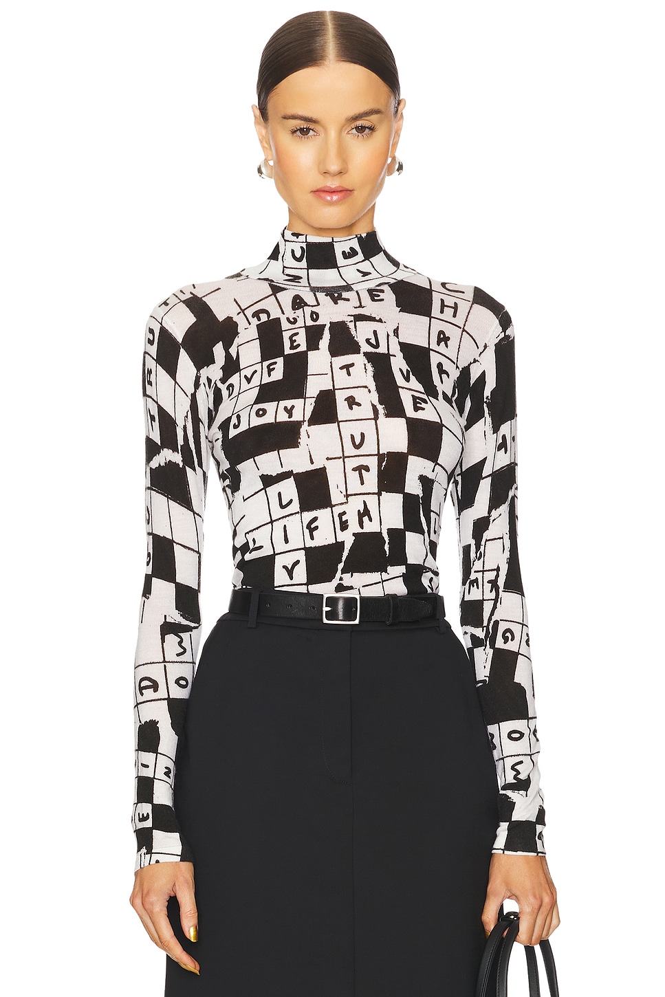 

Свитер цвета бренди Diane Von Furstenberg, мультиколор