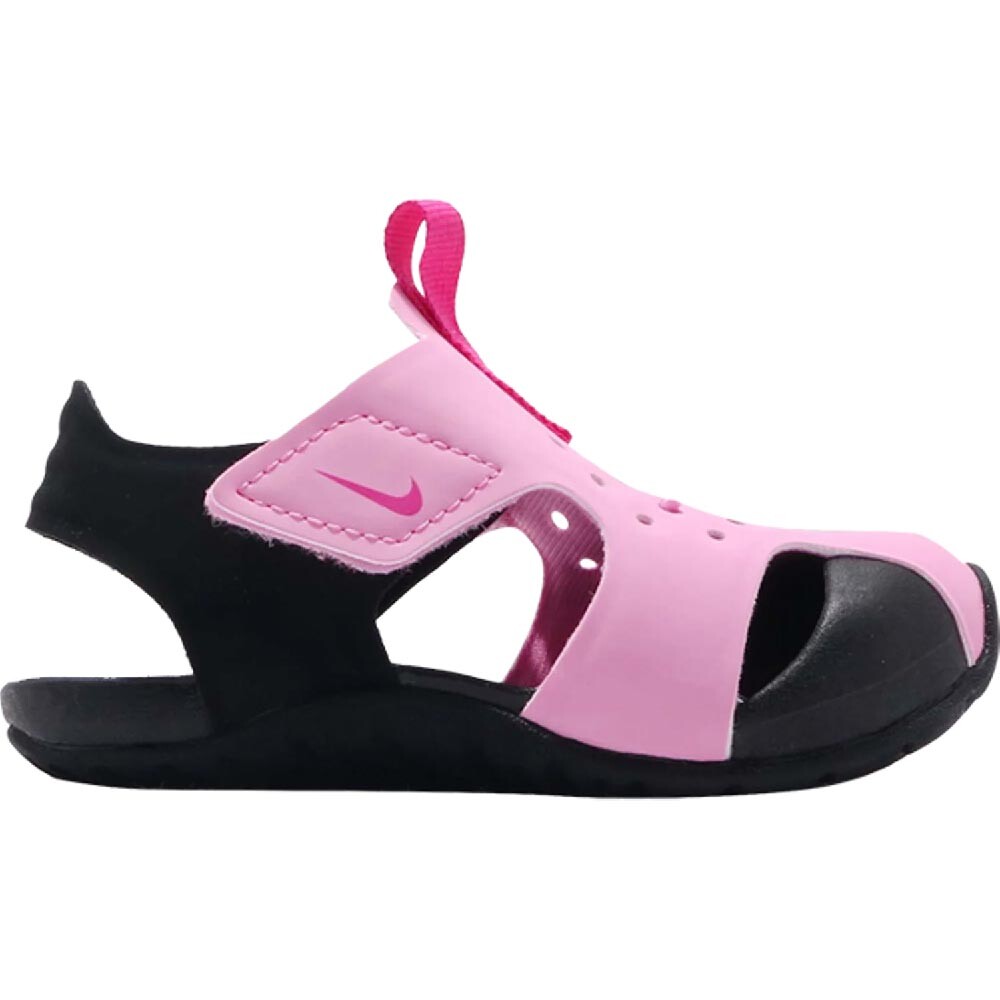 

Сандалии Nike Sunray Protect 2 TD Psychic Pink, черный/розовый
