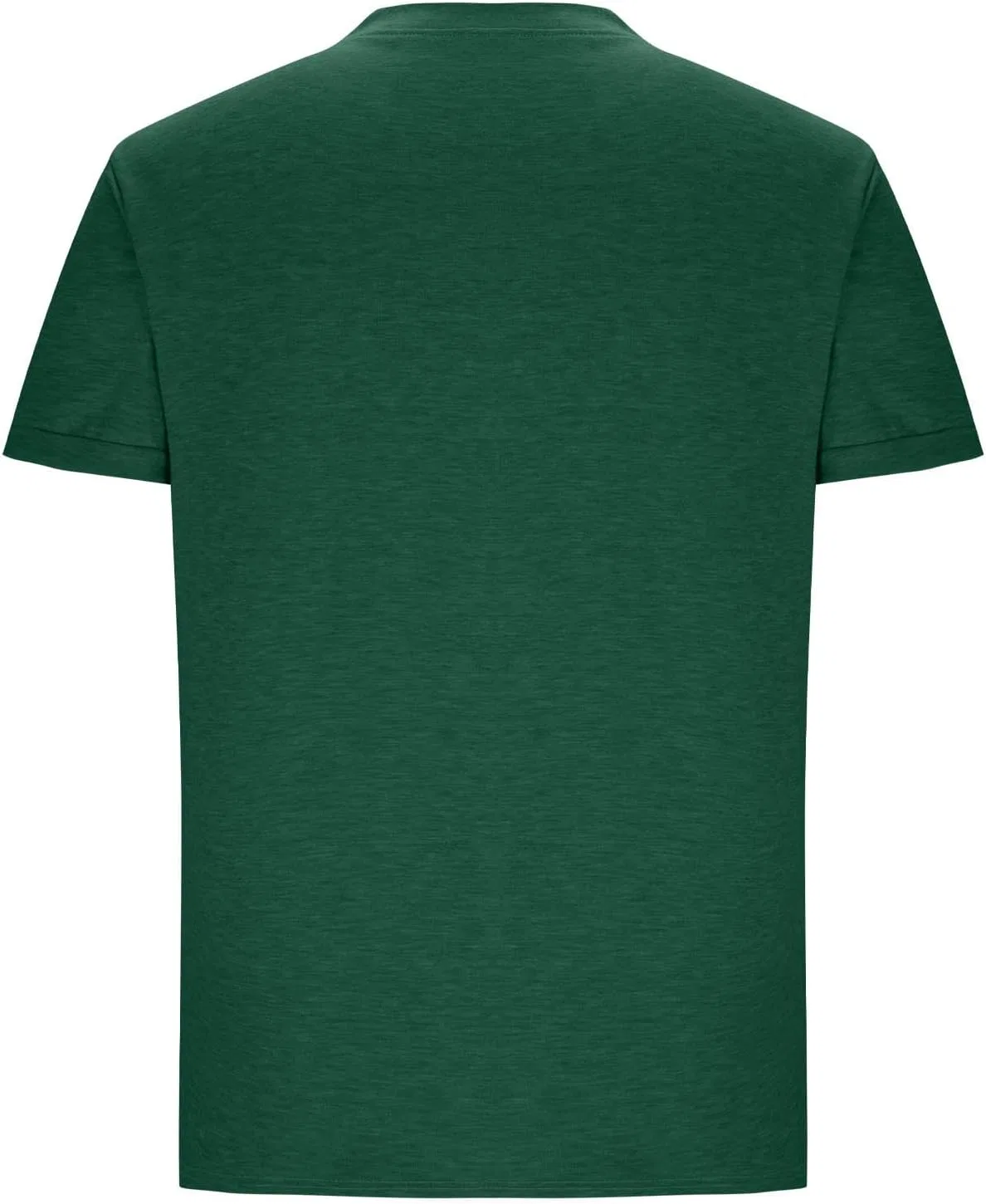 Мужская футболка с коротким рукавом из мягкого хлопка, Army Green — фото 3