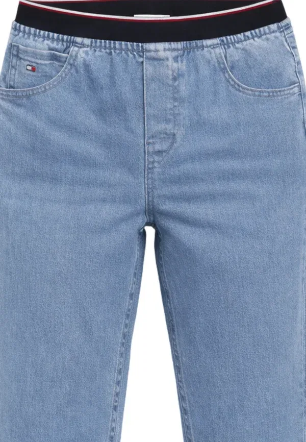 Джинсы деним Jeans Tommy Hilfiger light blue denim, светло-голубой — фото 3