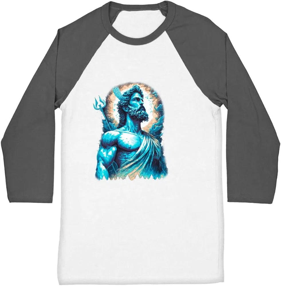 Мужская футболка с греческим принтом Year0Shop, Gray White