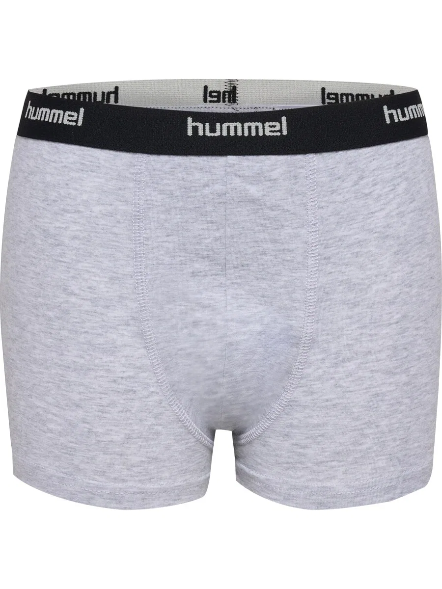 Трусы Hummel Underpants 'Nalle' в темно-синем, светло-сером и черном цветах — фото 2