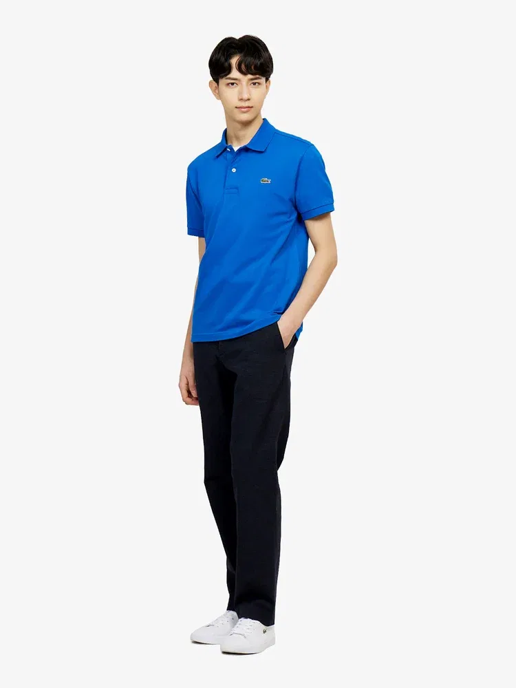 Футболка поло Regular Fit LACOSTE, Royal Blue — фото 4