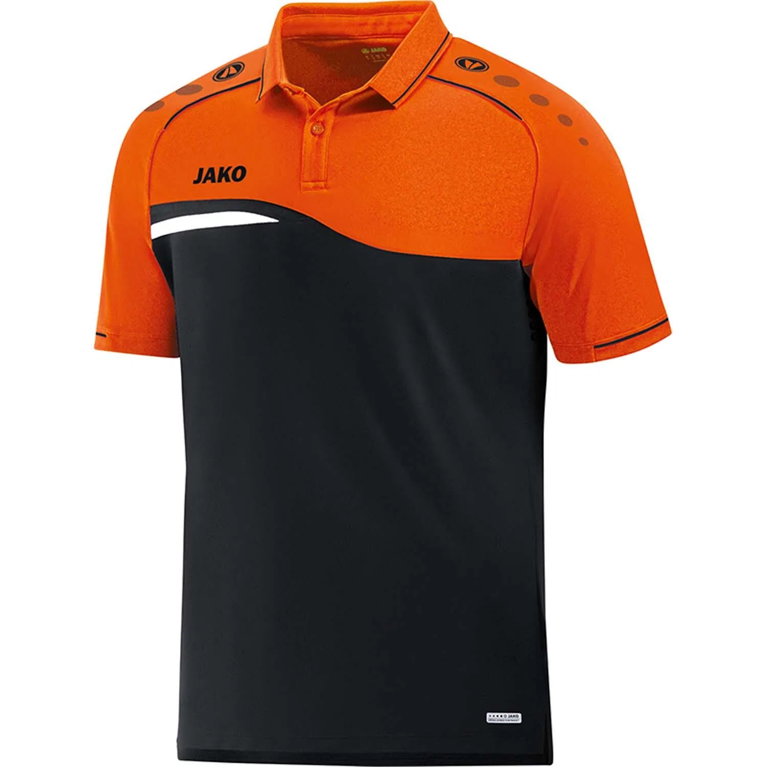 Детское поло Competition 2.0 Jako, Schwarz Orange