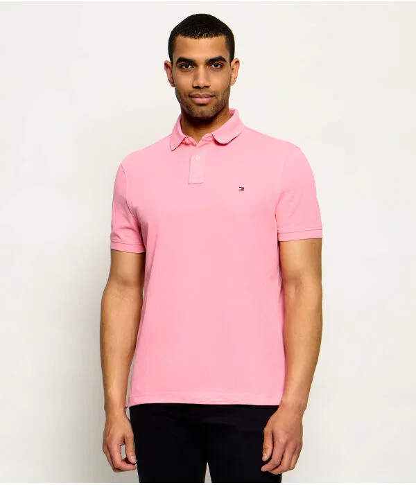 Мужское поло с коротким рукавом Polo 1985 Tommy Hilfiger, Rosa