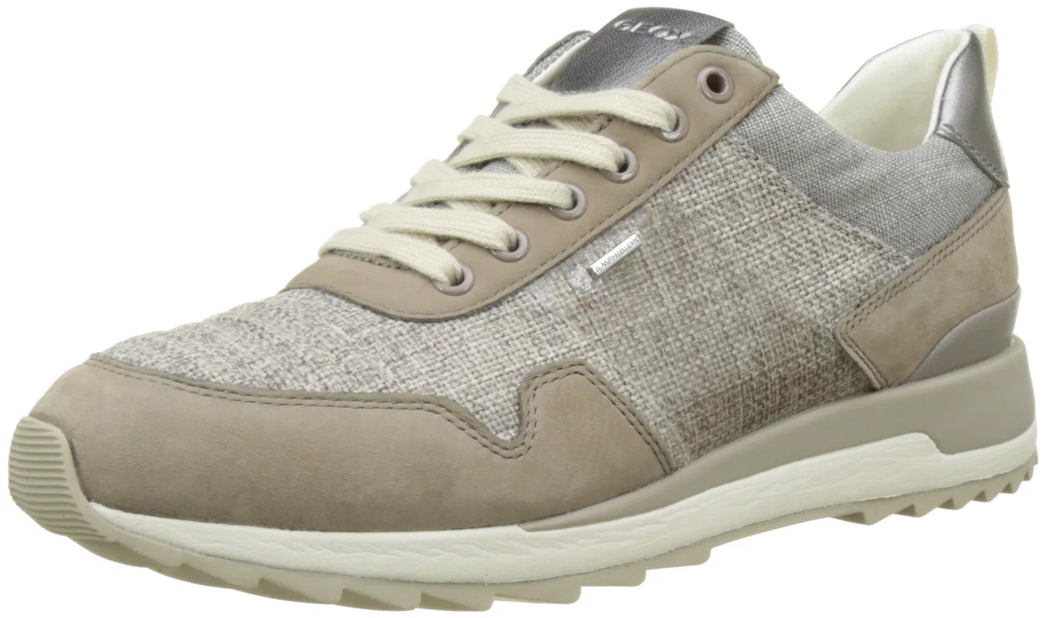 Детские кроссовки для девочек Amphibiox Geox, Beige Papyrus Taupec1sq6