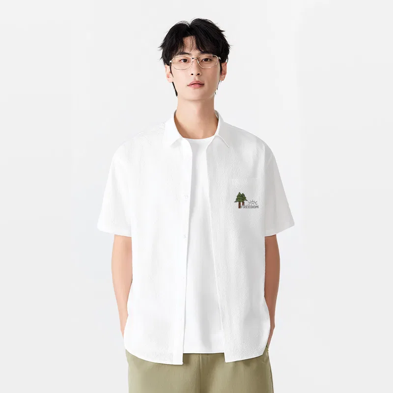 Детский спортивный комплект из 2 предметов MINISO, Reef Gray (Ma Camping Sticker Chest Logo)+Black — фото 4