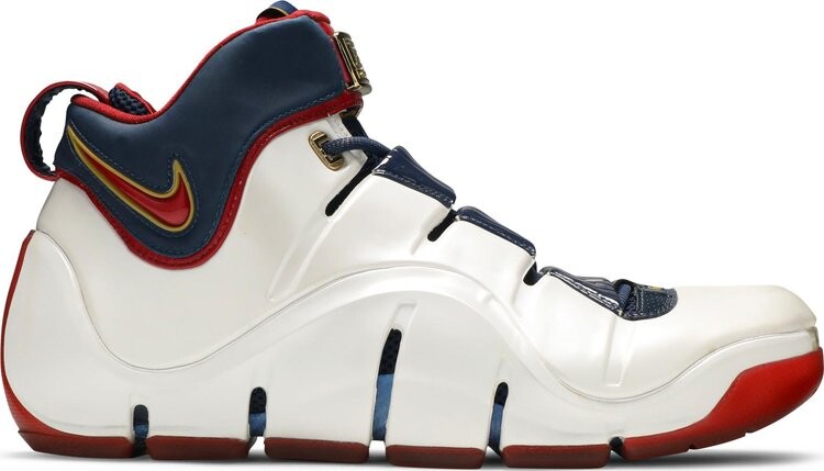 

Лимитированные кроссовки Nike Zoom LeBron 4 'Playoff', белый