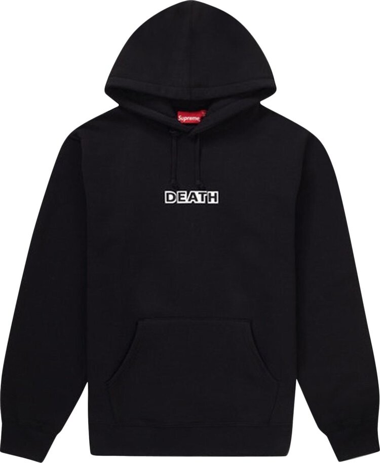 

Толстовка Supreme x Gilbert & George Death Hooded Sweatshirt 'Black', черный