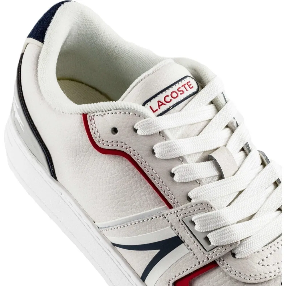 Детские кроссовки Lacoste L001 1 Sma Leather из натуральной кожи, Cream — фото 3