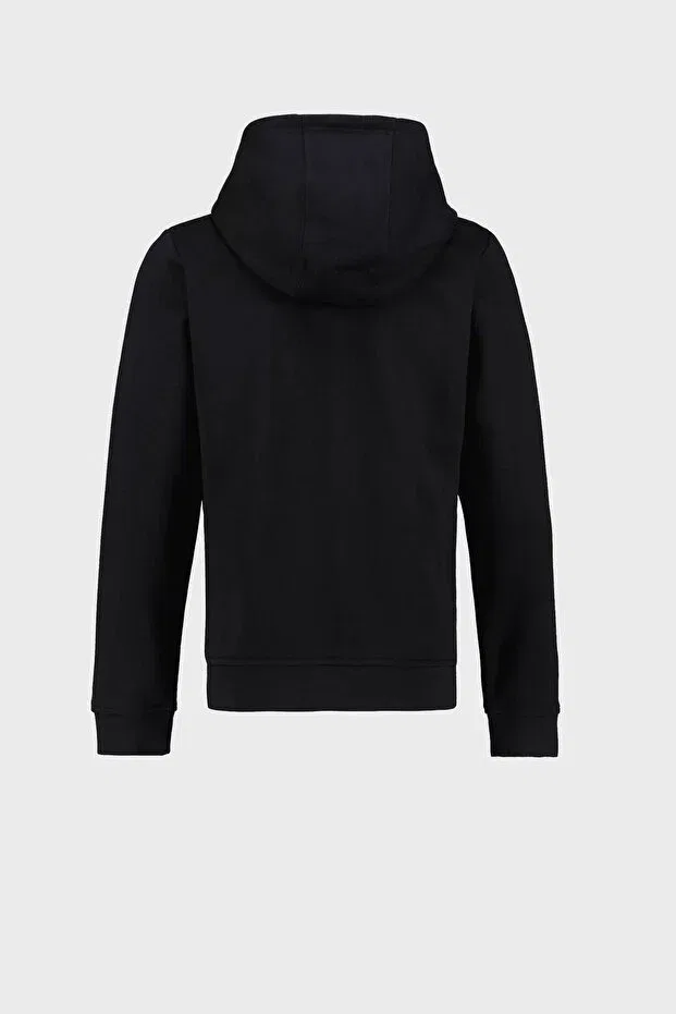 Детское худи для мальчиков с длинным рукавом Hugo Boss, Black — фото 3