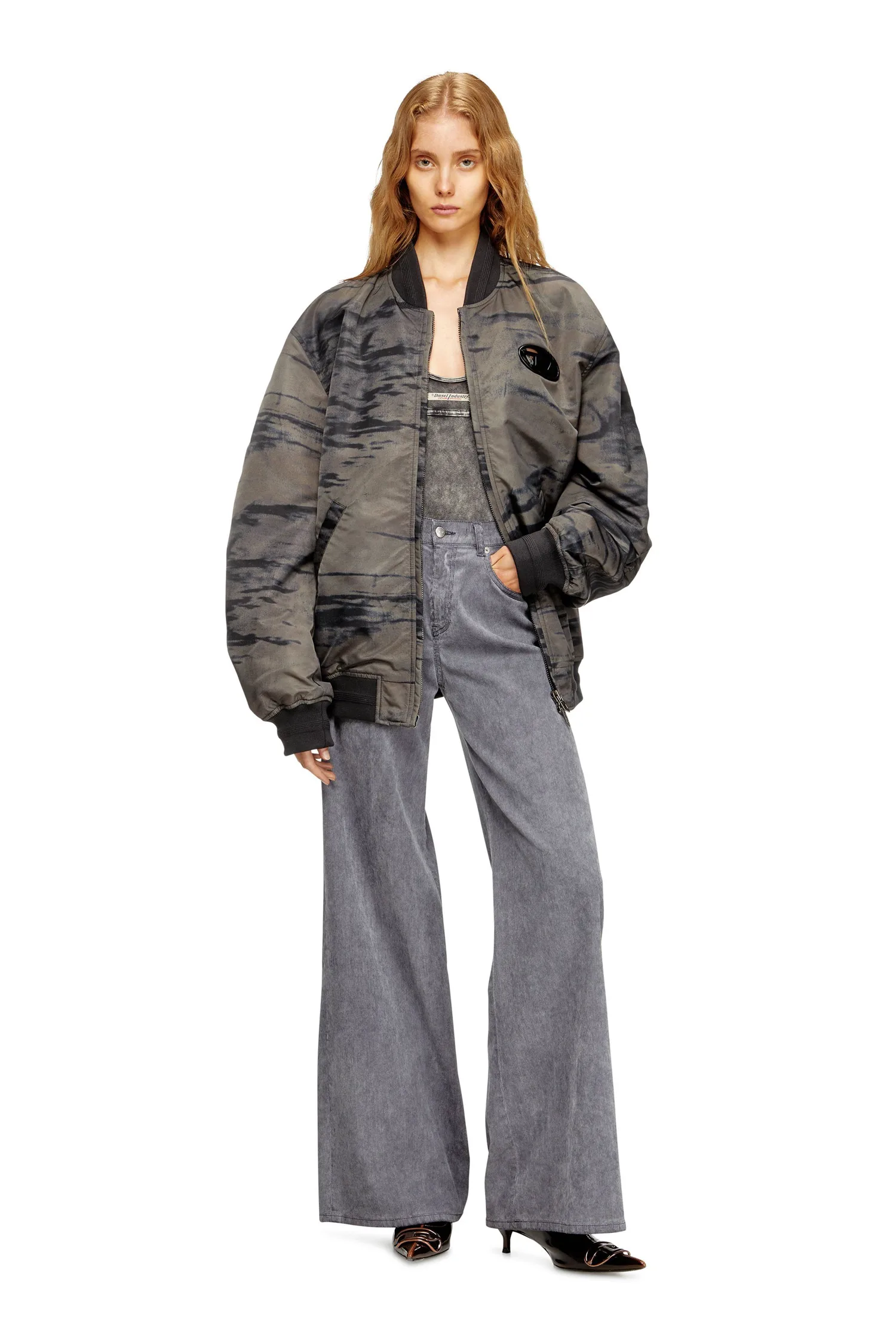 Женские джинсовые брюки FLARE 1978 D-AKEMI L.28 Diesel, blue — фото 4