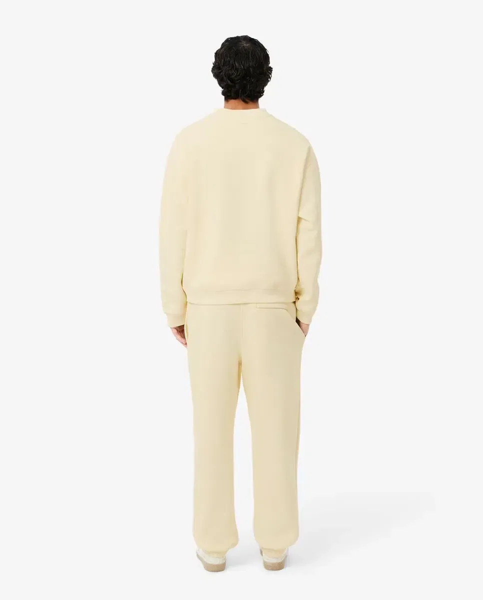 Мужские спортивные штаны с ромбовидным принтом Lacoste, Amarillo — фото 2