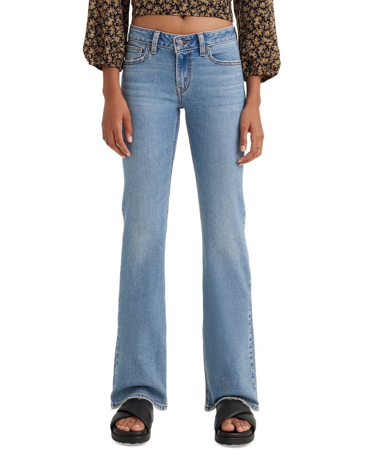 

Женские джинсы bootcut superlow с низкой посадкой Levi's, мульти