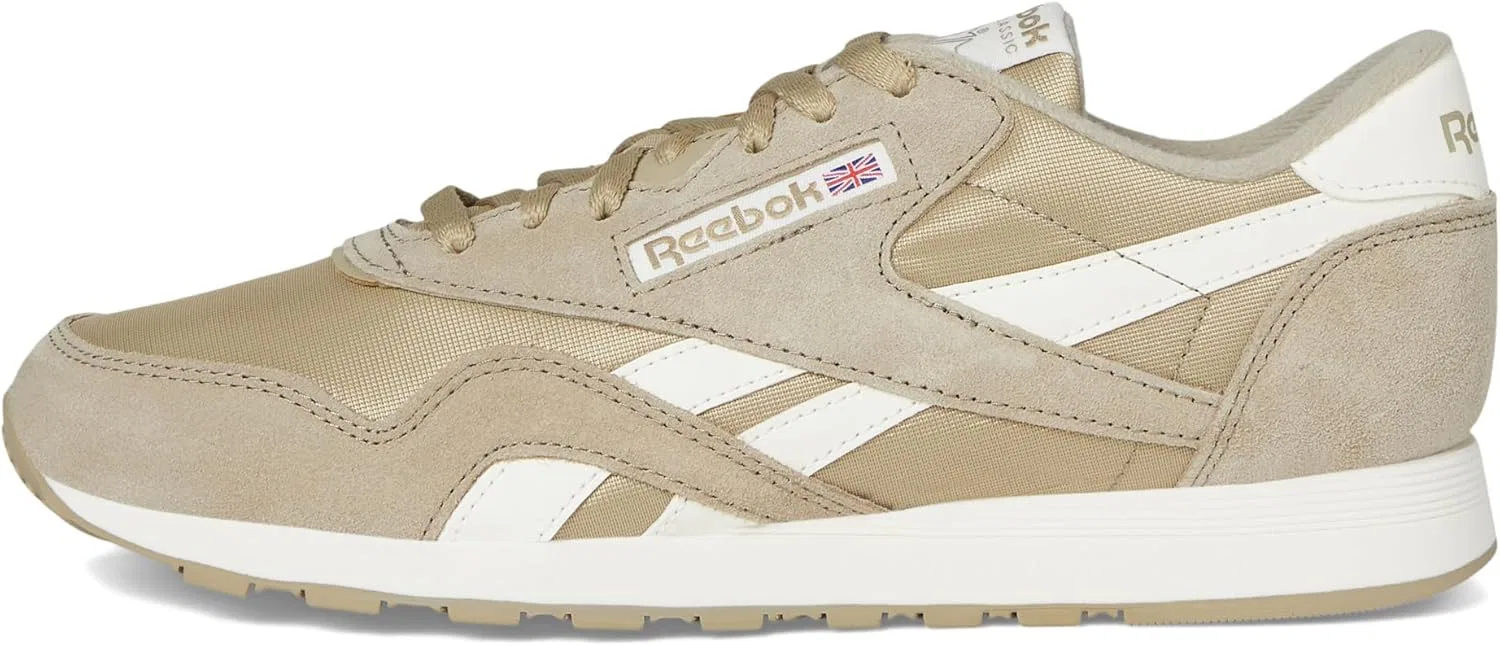 Мужские кроссовки Reebok Classic Nyln 61, Mushroom Mushroom Chalk — фото 4