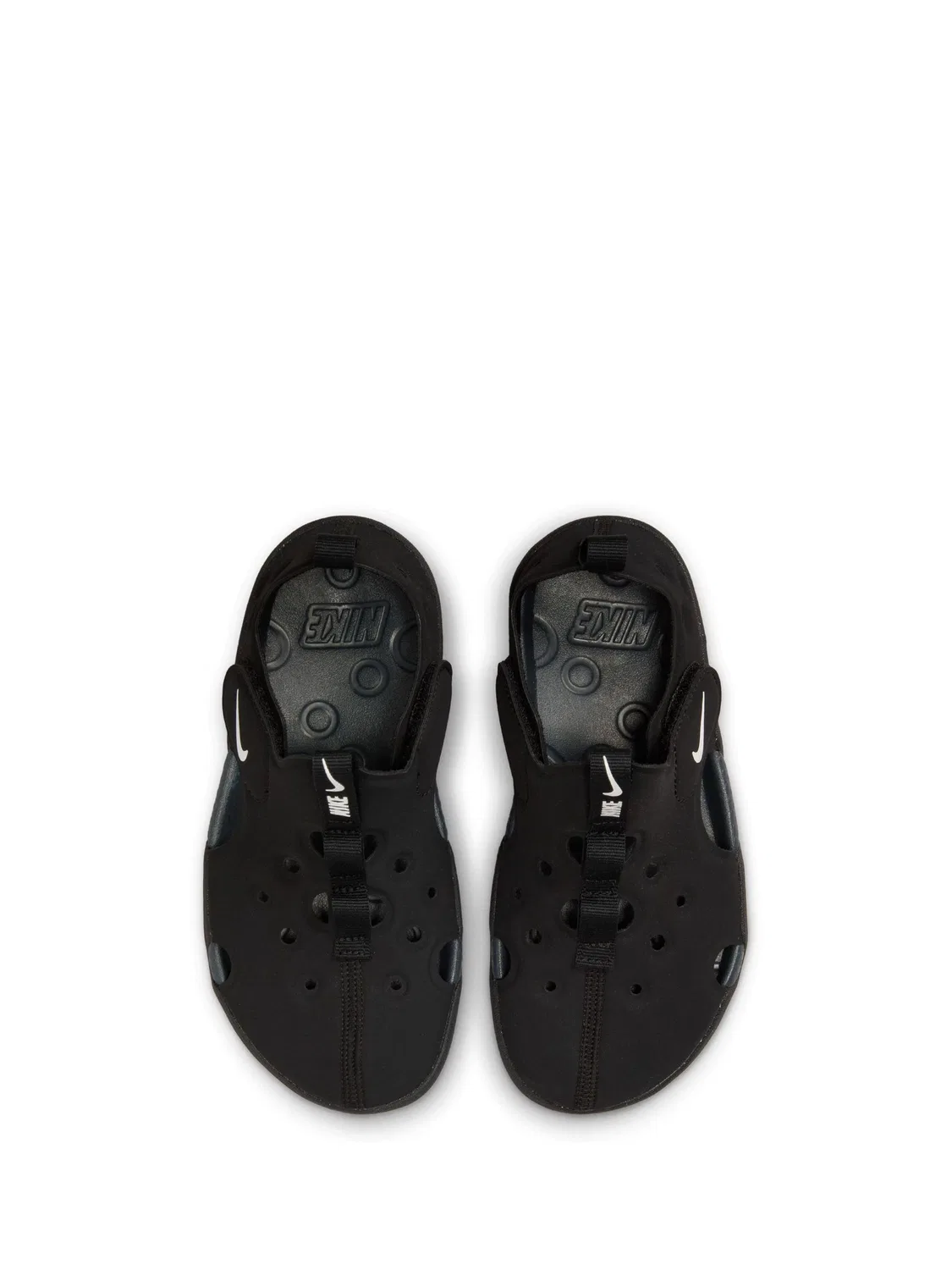 Сандалии Nike Sunray Protect 4 для младших мальчиков, черные — фото 4