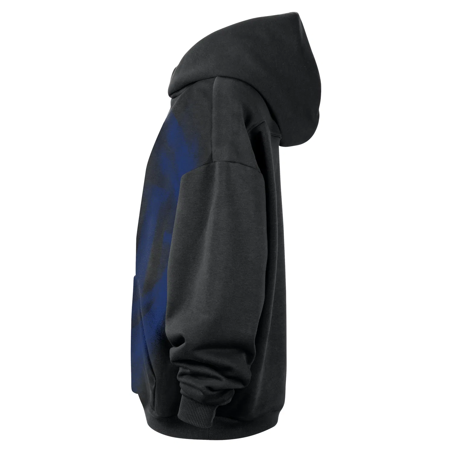 Мужское худи для баскетбола Detroit Pistons Standard Issue NBA Fleece Hoodie 'Black White' Nike, Black White — фото 2