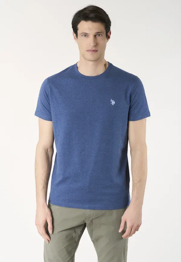 Футболка дышащая Basic t-shirt U.S. Polo Assn., Blu, синий