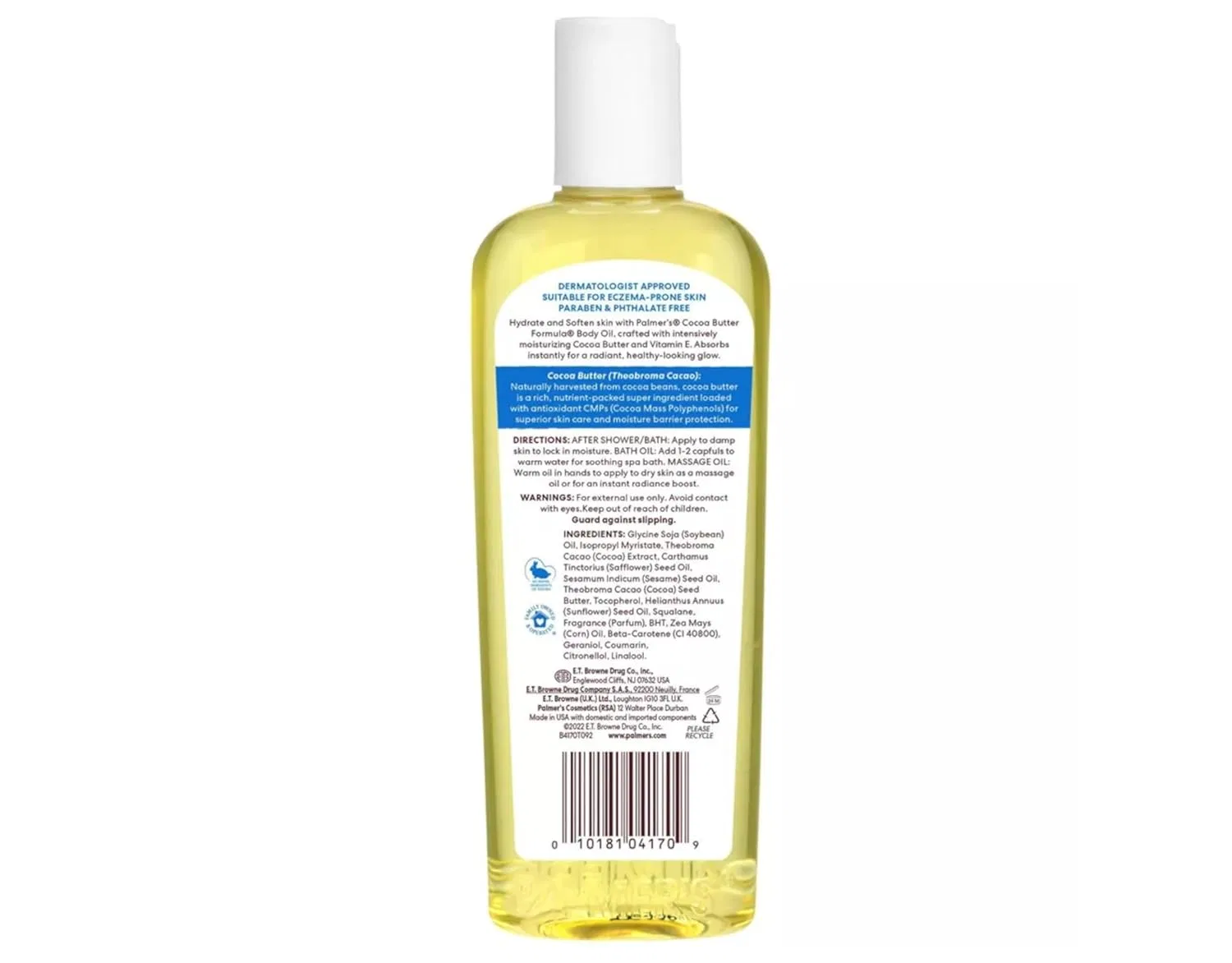 Масло для тела Palmer's Cocoa Butter Formula, 3 шт, 750 мл — фото 3