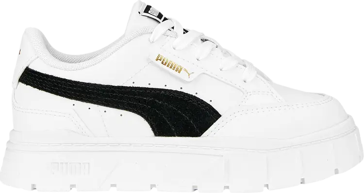 

Кроссовки Puma Mayze Stack Little Kid White Black, белый