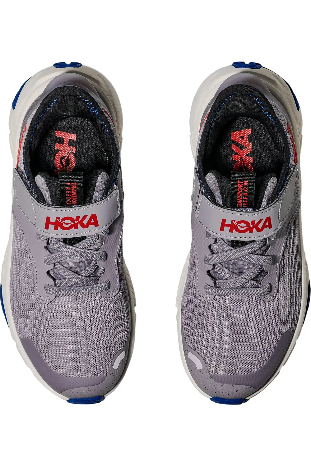 Детские кроссовки для походов Transport Freedom HOKA, Foggy Grey/Frost — фото 3