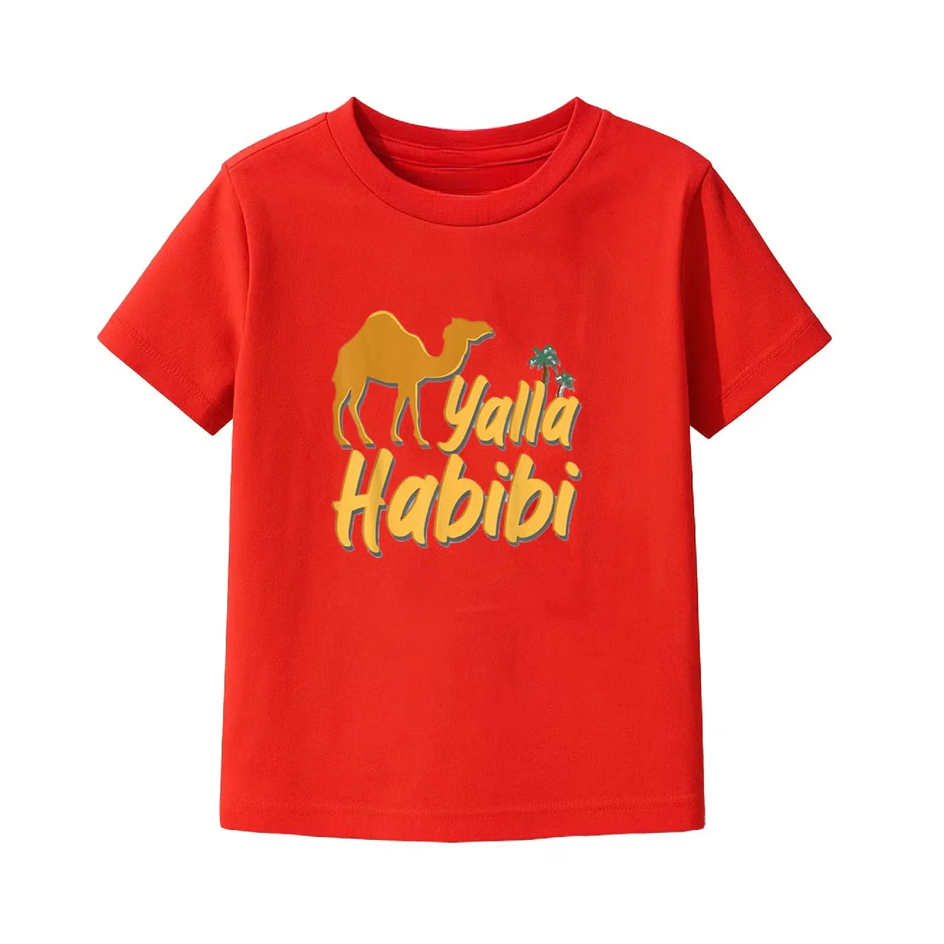Футболка с принтом Yalla Habibi Camel Graphic Yoo Street, красный