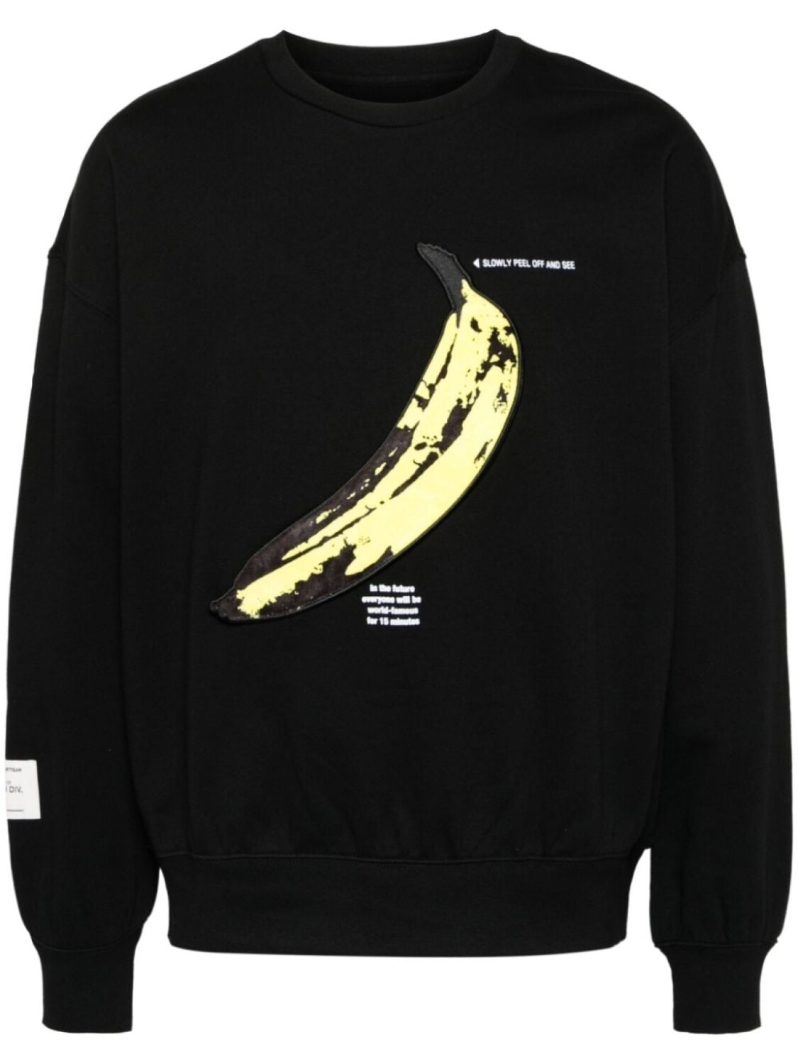 

Musium Div. толстовка с нашивкой Banana, черный