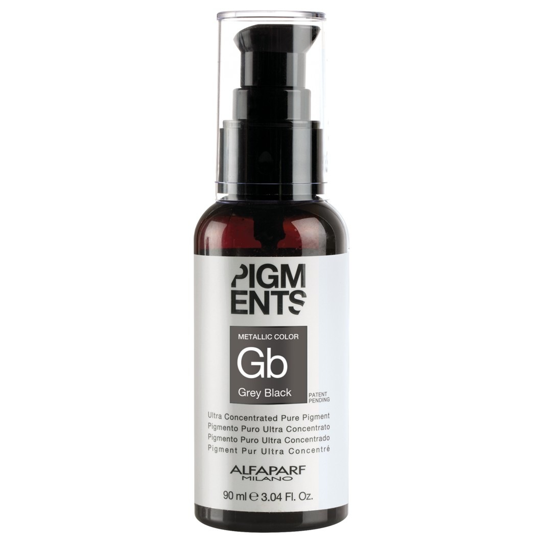 

Маска для волос pigments color gold Alfaparf Milano, grey bl - grey black, объем 90 мл