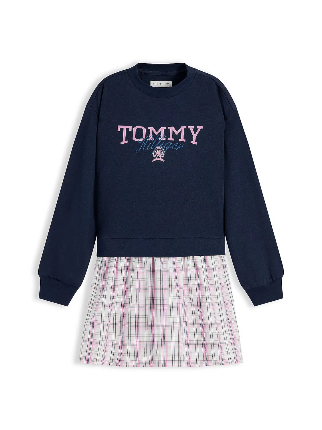 Платье Tommy Hilfiger Essential темно-синего цвета