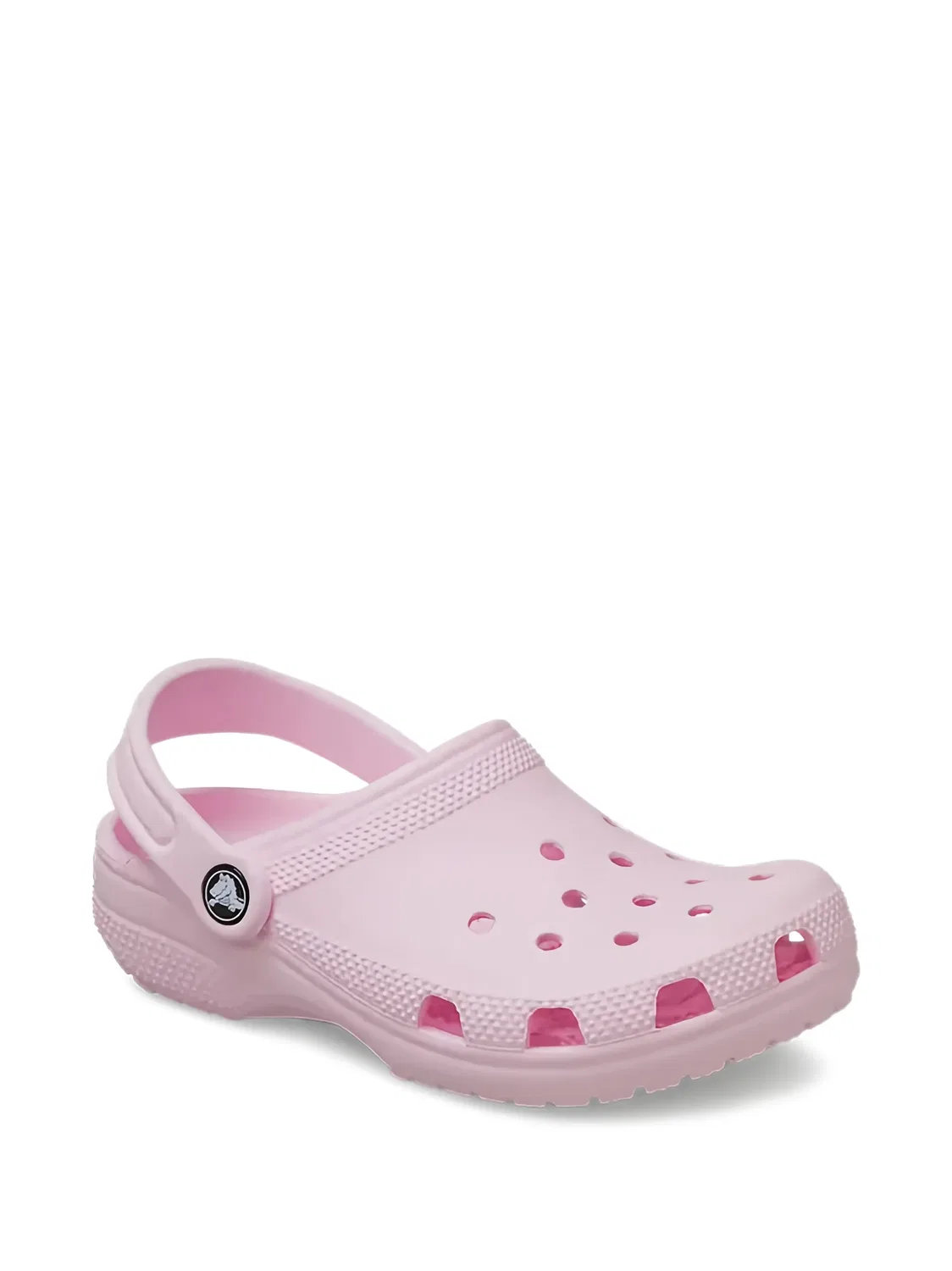 Клоги Classic с перфорацией Crocs Kids, розовый — фото 2