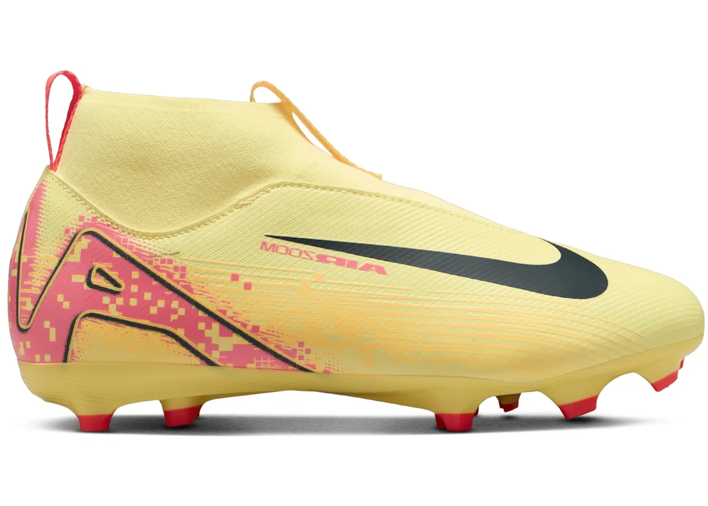 Детские бутсы с шипами Nike Mercurial Superfly 10 Academy FG/MG Kylian Mbappe, Light Laser Orange/Armory Navy