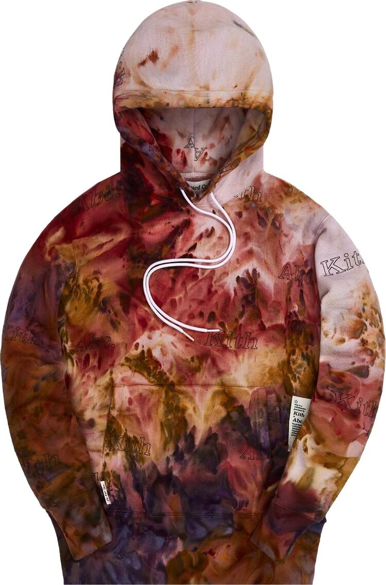 

Худи Kith For Advisory Board Crystals Hoodie 'Desert Dye', красный