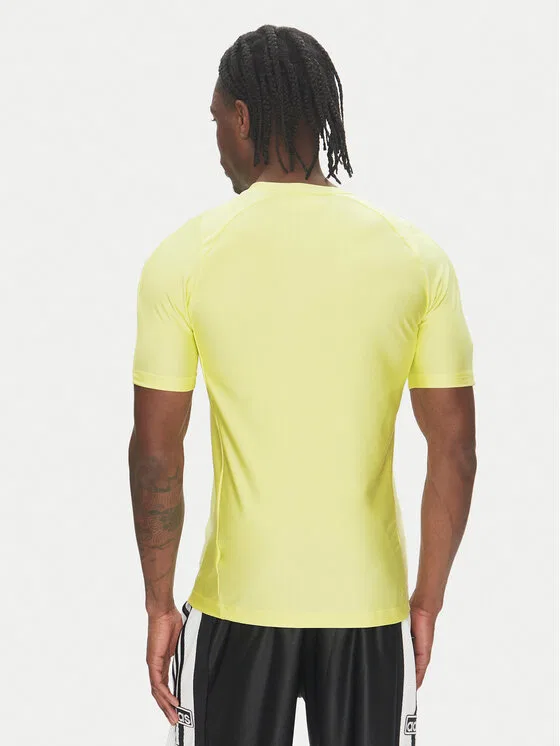 Футболка slim fit Fashion Cut Line Adidas, желтый — фото 3